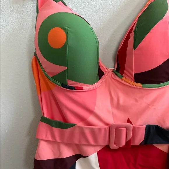 Anthropologie Multicolor One Piece Swimsuit - Picture 5 of 10